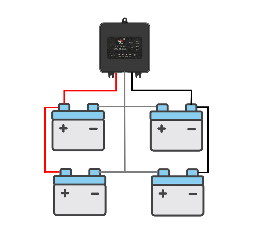 24V battery equalizer