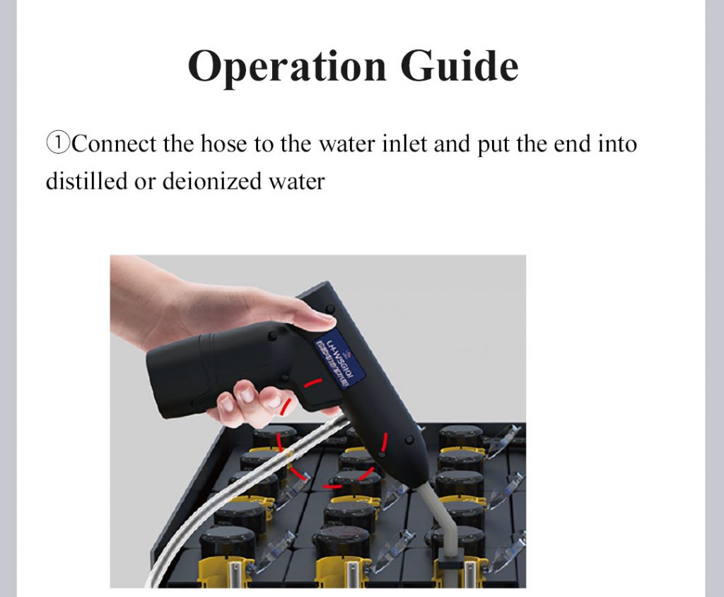 How to use forklift Single-Point Watering Kit?