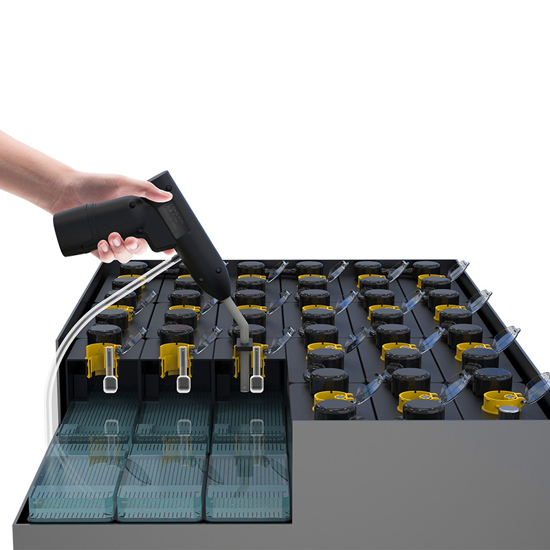 lead-acid battery watering kit