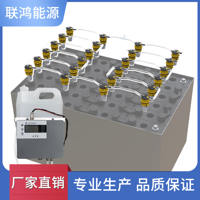 Battery water replenishment system